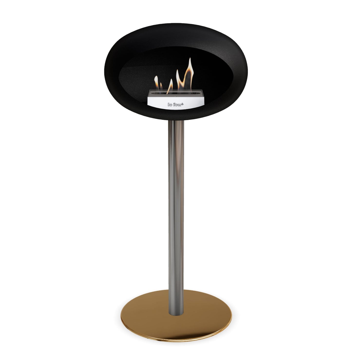 Le Feu Steel High Dome Black