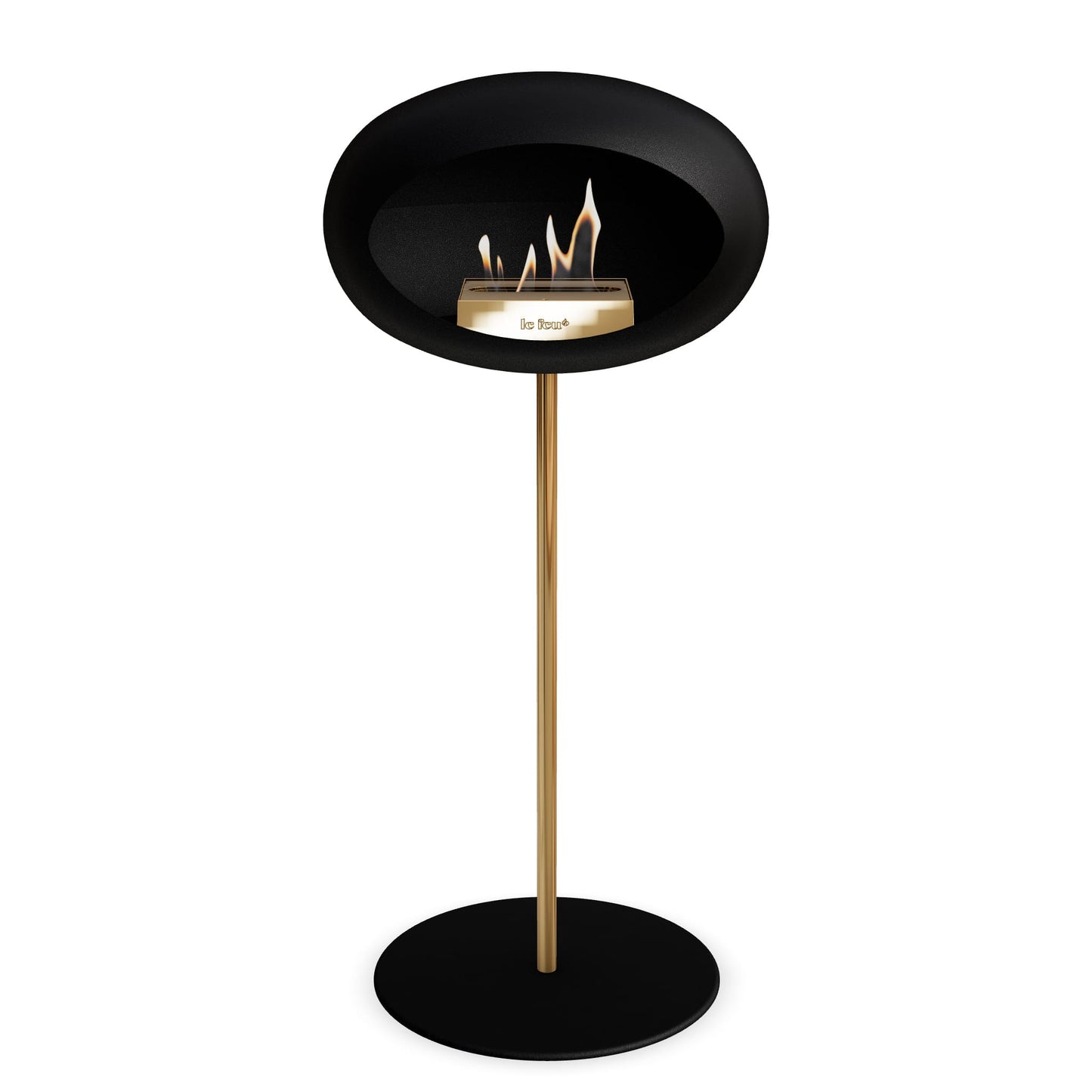 Le Feu Steel High Dome Black
