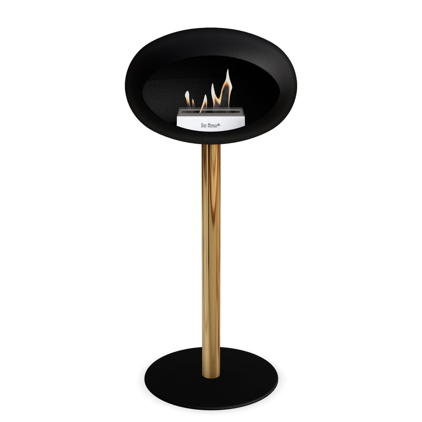 Le Feu Steel High Dome Black