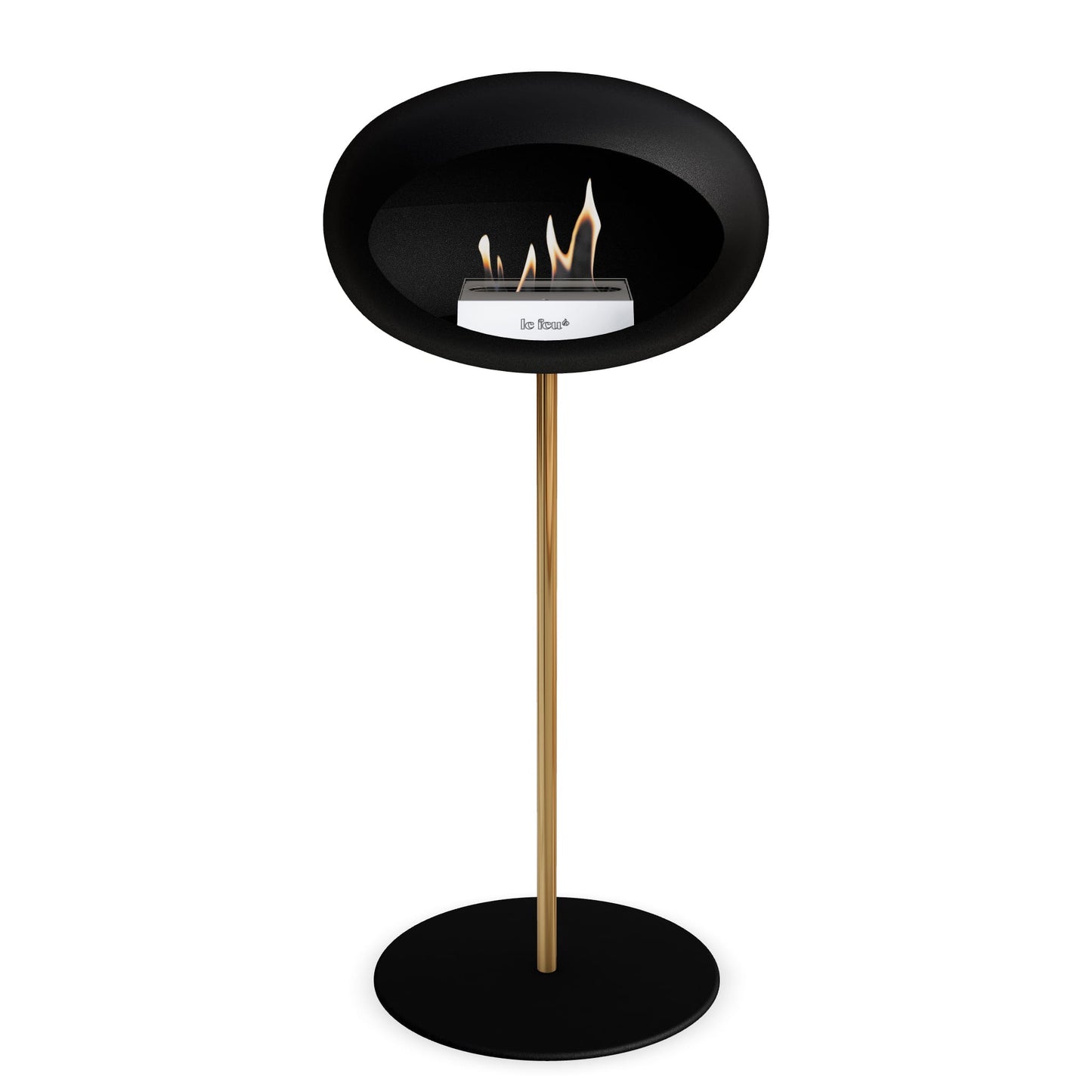 Le Feu Steel High Dome Black