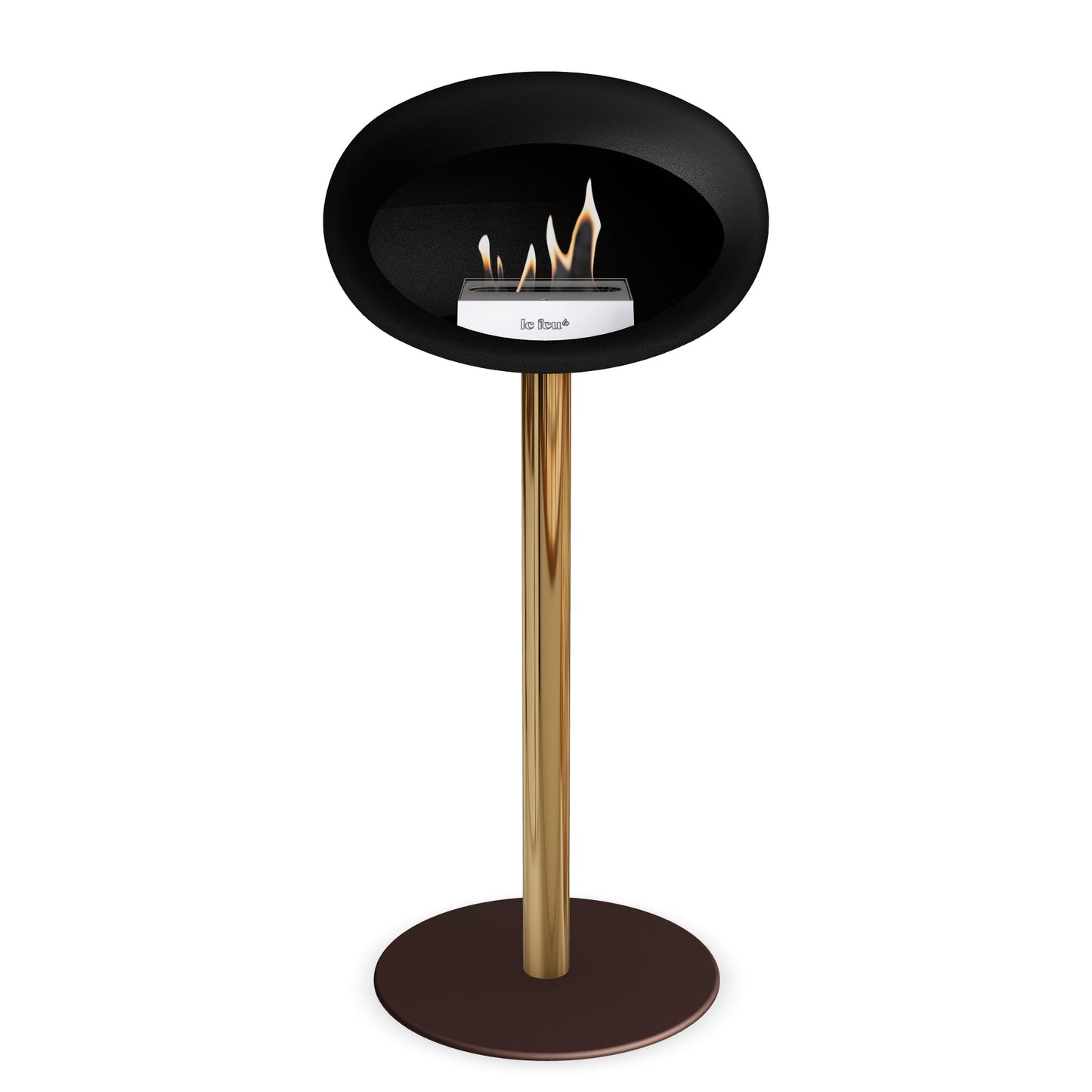 Le Feu Steel High Dome Black