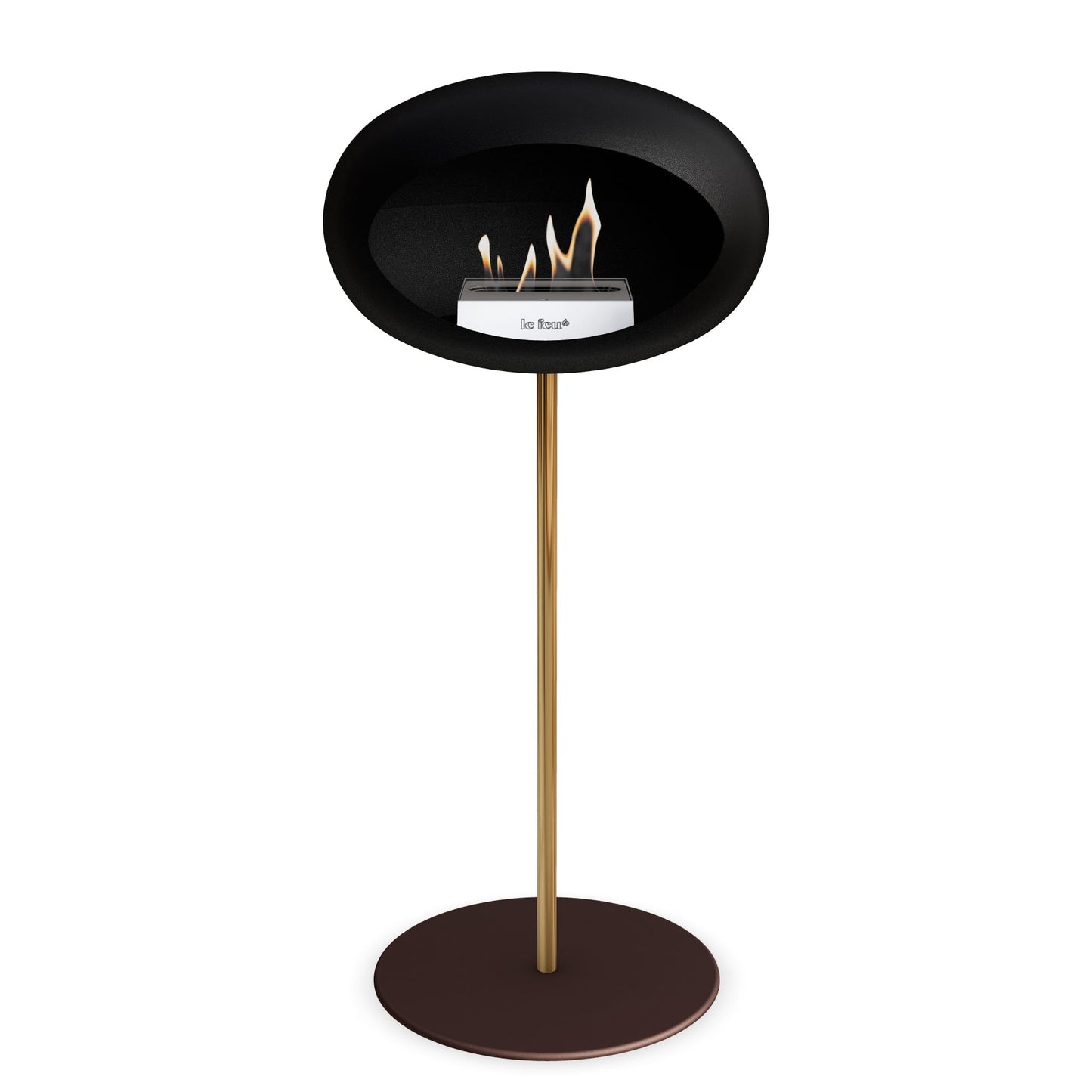 Le Feu Steel High Dome Black