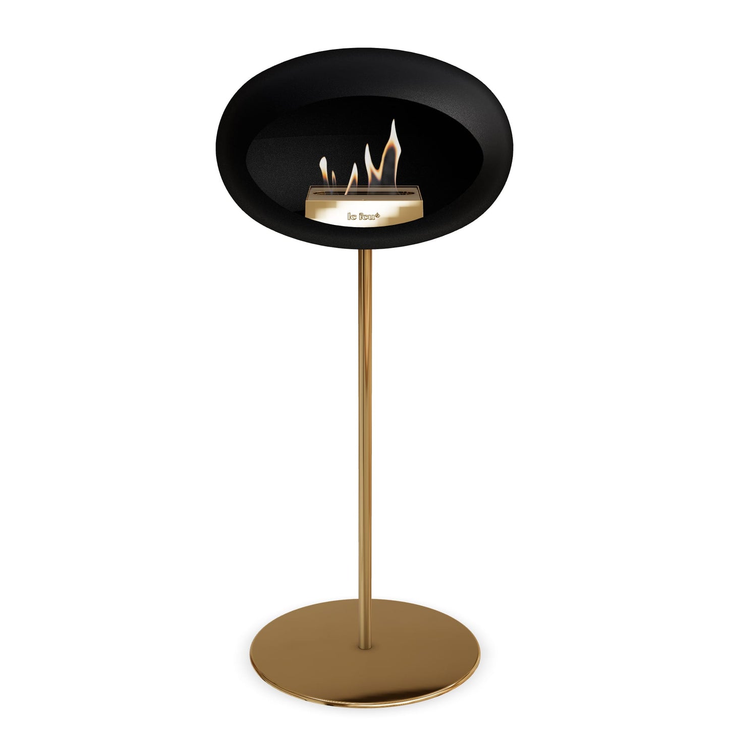 Le Feu Steel High Dome Black