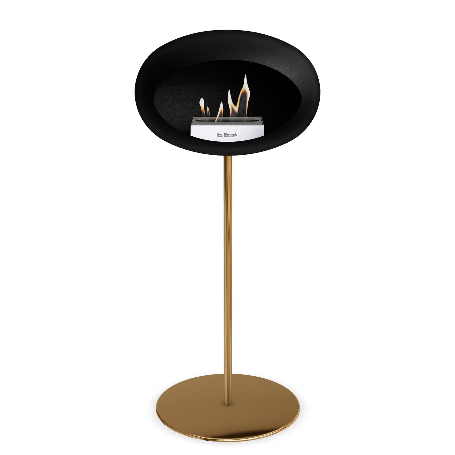 Le Feu Steel High Dome Black