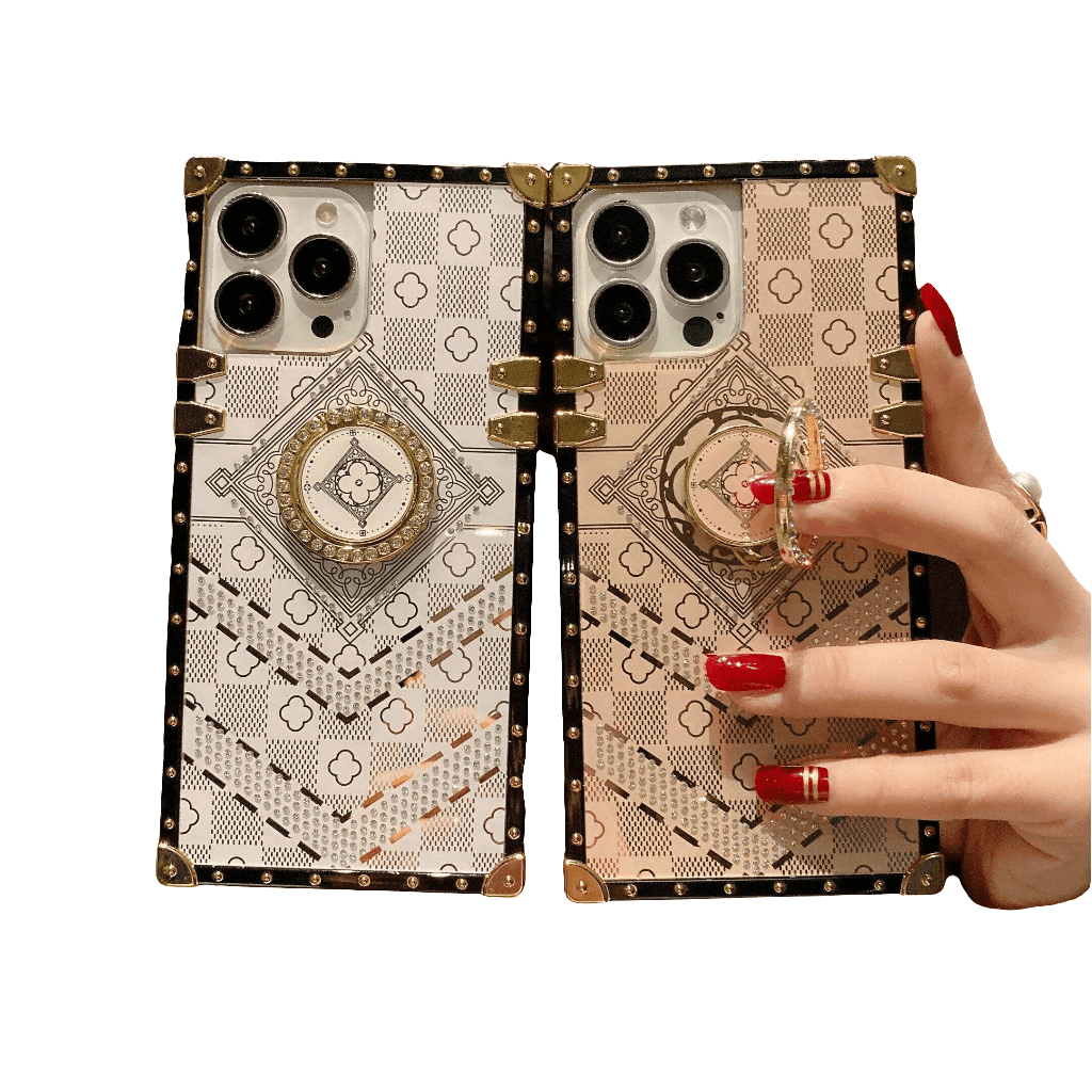 Luxury Flower Glitter Diamond Phone Case for iPhone - Austrige™