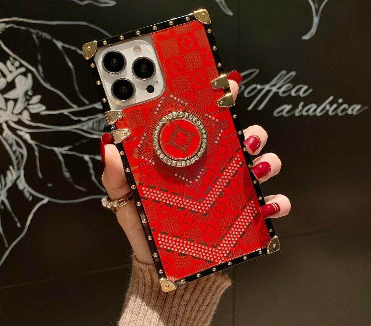 Luxury Flower Glitter Diamond Phone Case for iPhone - Austrige™