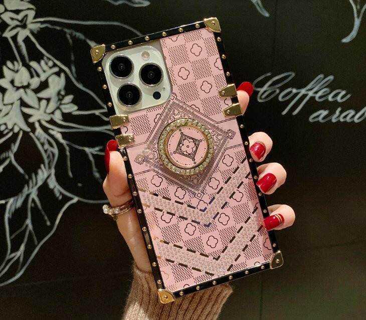 Luxury Flower Glitter Diamond Phone Case for iPhone - Austrige™