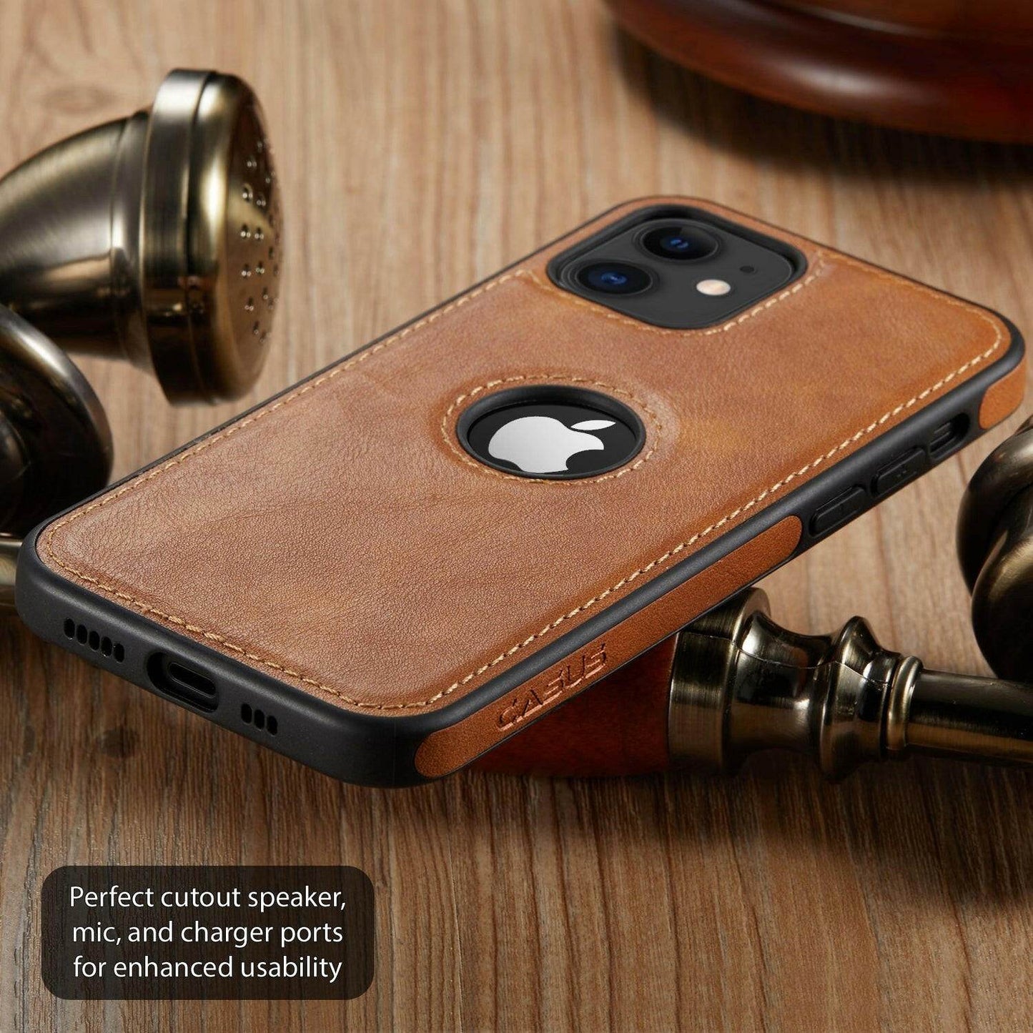 Luxury PU Leather Phone case leather Slim Soft Back Cover - Austrige™