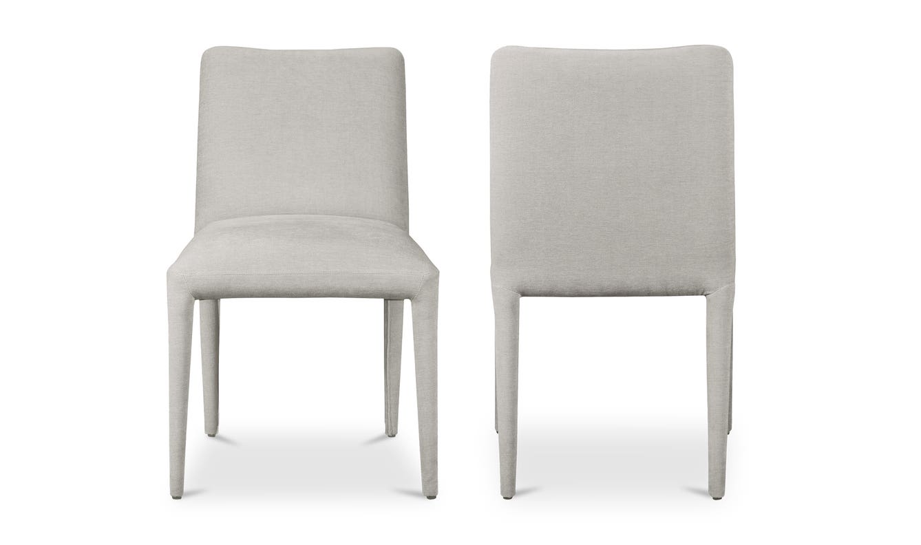 Calla Dining Chair Set Of Two Light Grey