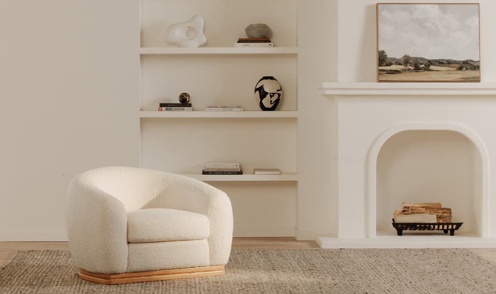 Marlowe Lounge Chair Cream