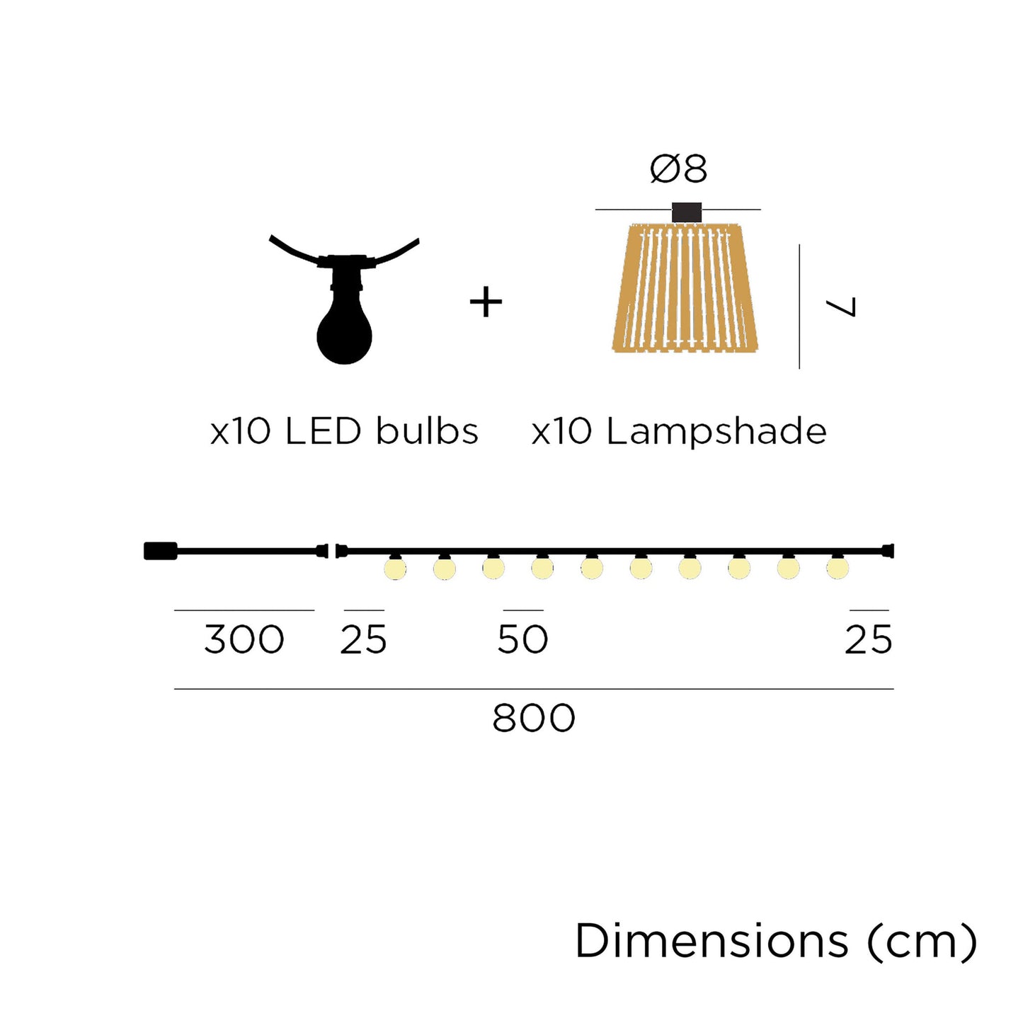 Okinawa Solar-charged Garland