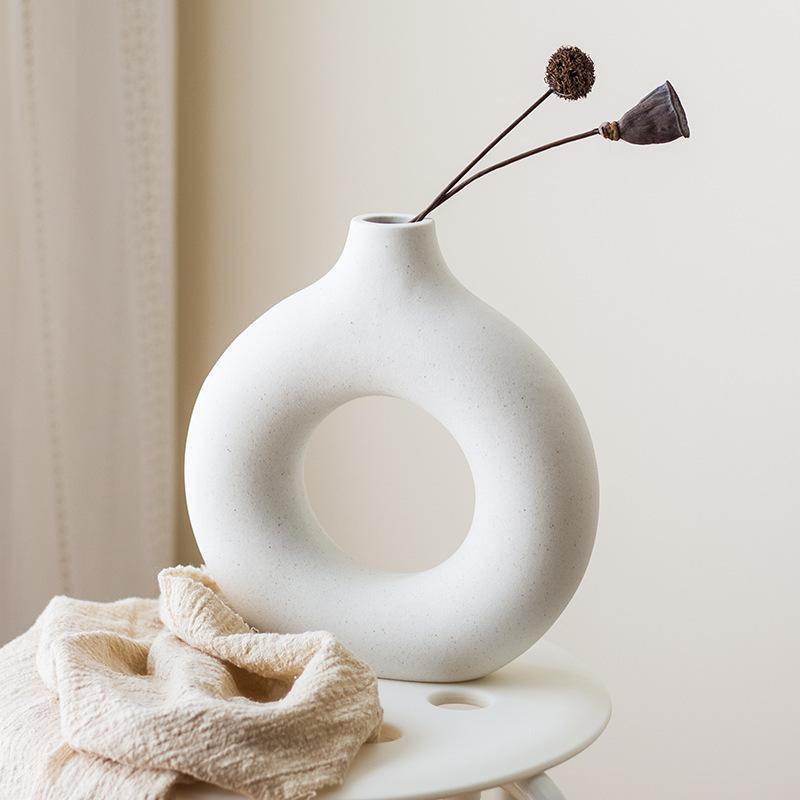 Round Vase Decoration Creative Ceramic Crafts - Austrige™