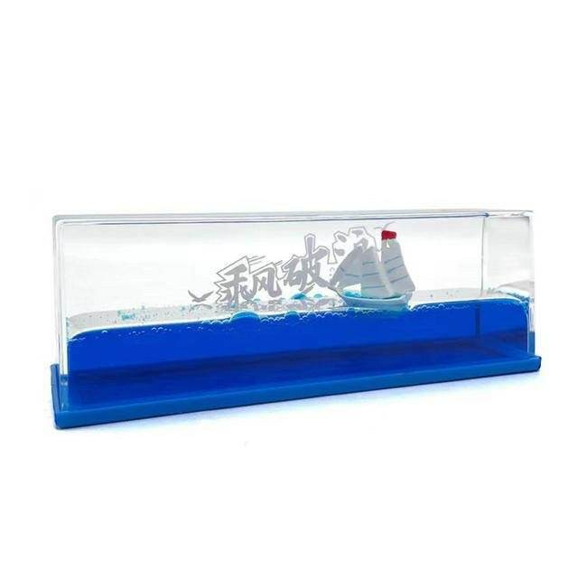 Ship Fluid Drift Bottle Home Decoration - Austrige™