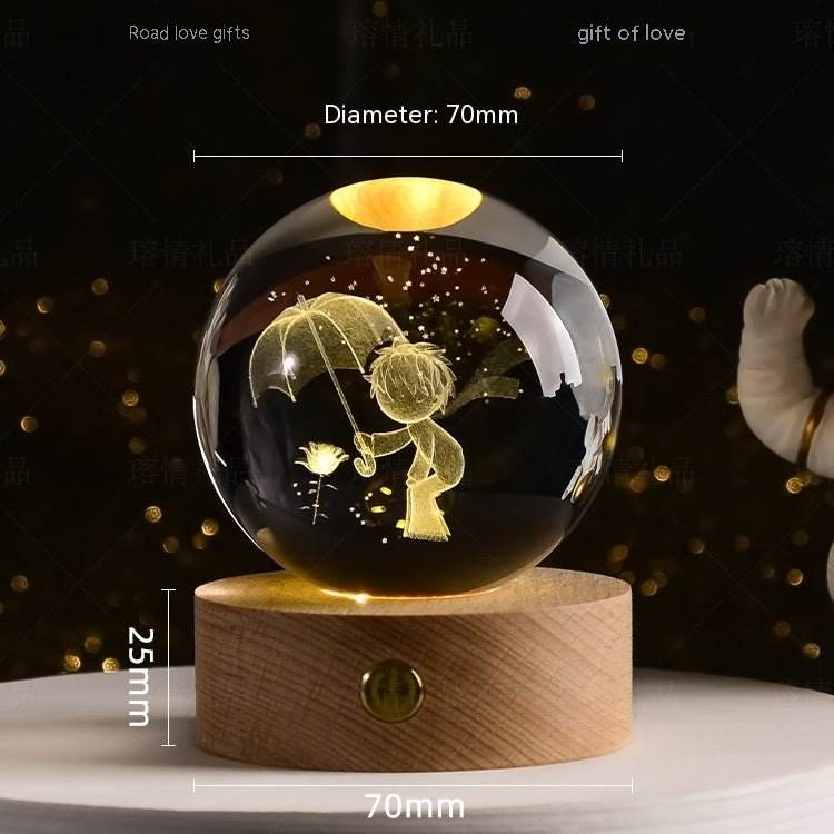 Transparent Glowing Creative Crystal Ball - Austrige™