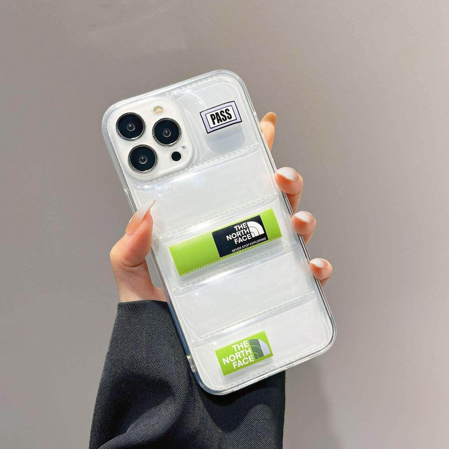 Transparent iPhone Case - NorthFace - Austrige™