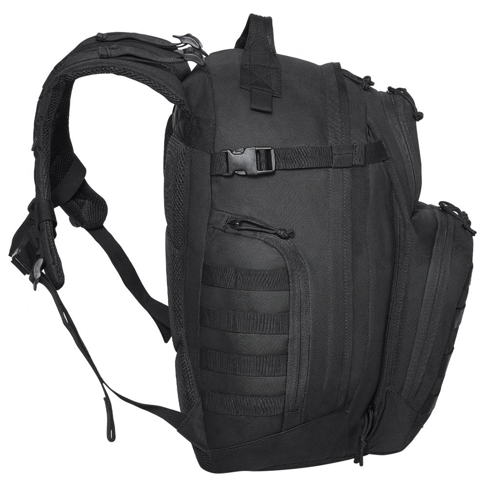 VEVOR Tactical Backpack 40L Military Backpack with Molle Mode & Sponge Pad Black