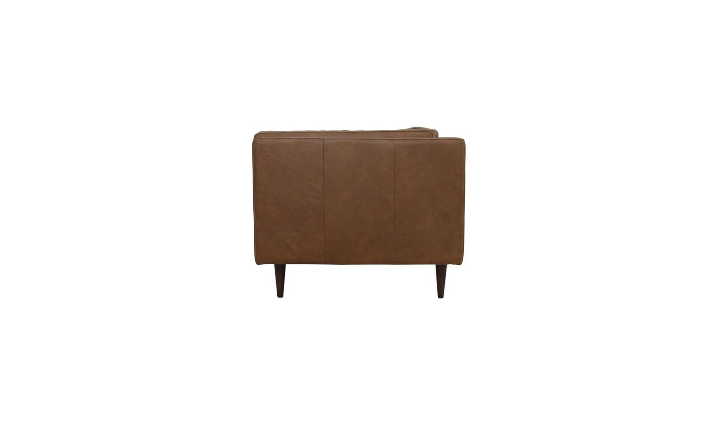 Woods Sofa Brown Leather