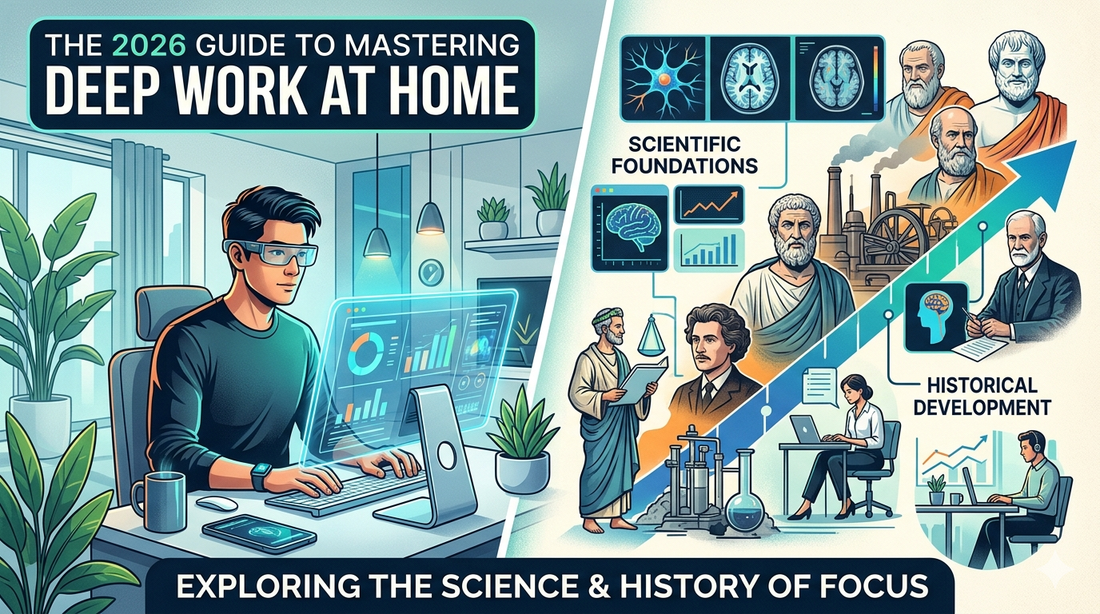 Mastering Deep Work at Home: The 2026 Guide to Its Scientific Foundations and Historical Development