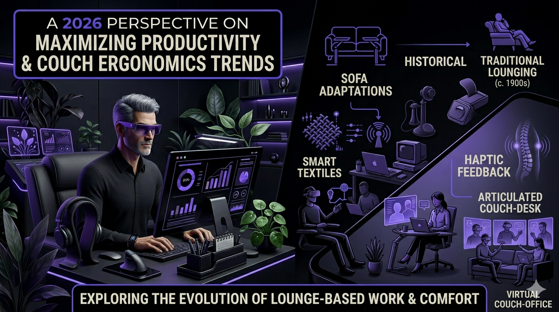 The Couch Work Trap: Why 2026 Ergonomics Demands a Dedicated Desk in 2026