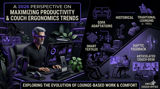 The Couch Work Trap: Why 2026 Ergonomics Demands a Dedicated Desk in 2026