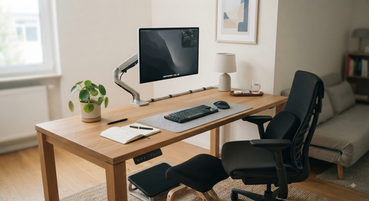 Studio Apartment Home Office: Ergonomics in Small Spaces
