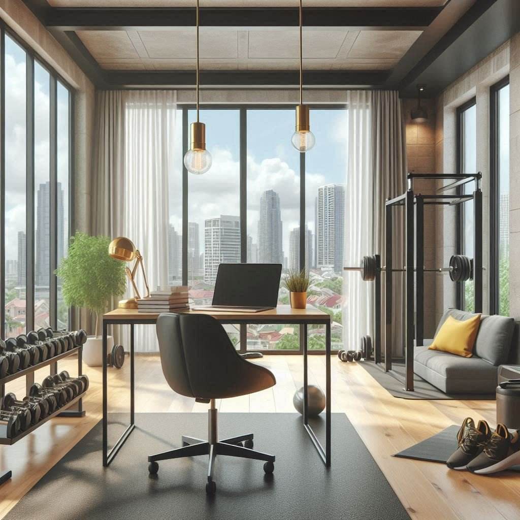 5 Reasons a Home Office and Gym Combo Boosts Your Productivity - Austrige™