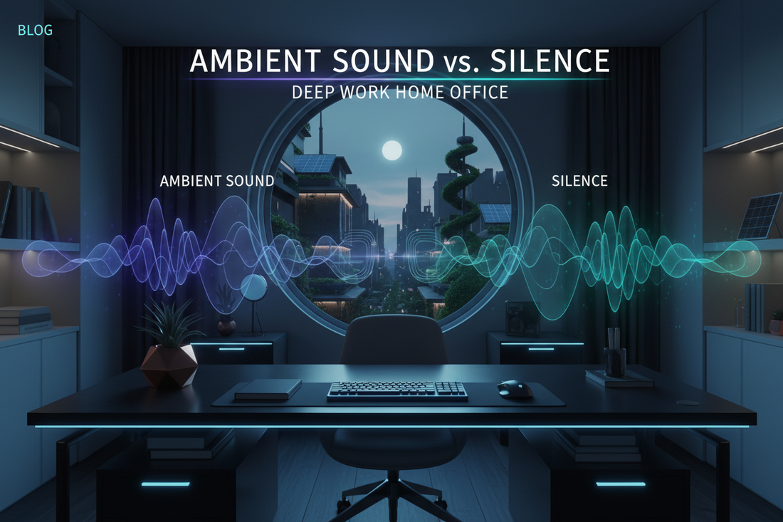 Why Ambient Sound Matters More Than Silence for Deep Work