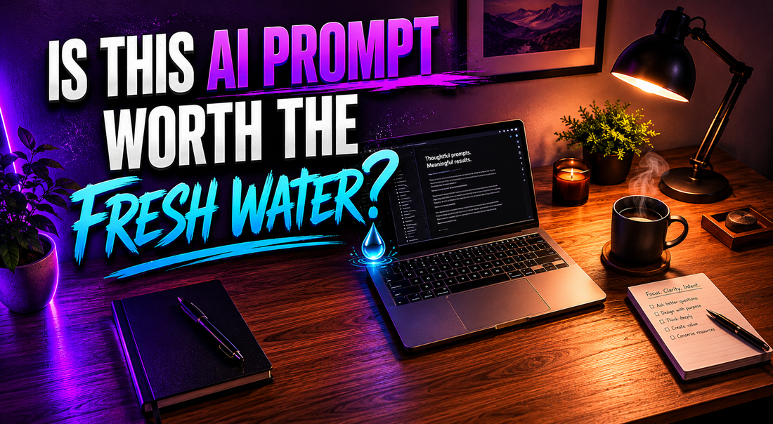 The Real Cost of AI — Power, Water, and the Question of Responsible Use