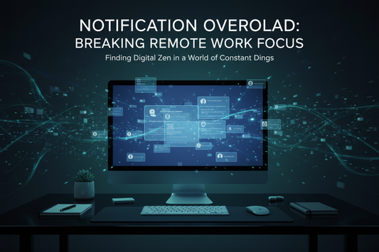 How Notification Overload Physically Changes How You Work at Your Desk