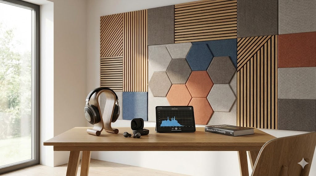 Silencing the Home Office: Best Noise-Cancelling Tech and Acoustic Panels