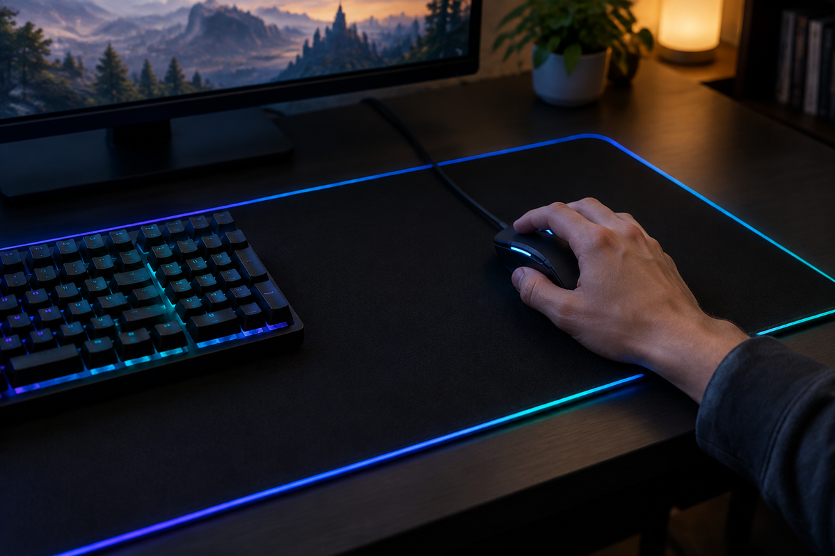 RGB Gaming Mouse Pads