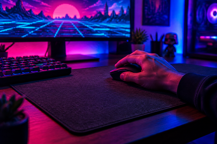 Gaming mouse pads for precision