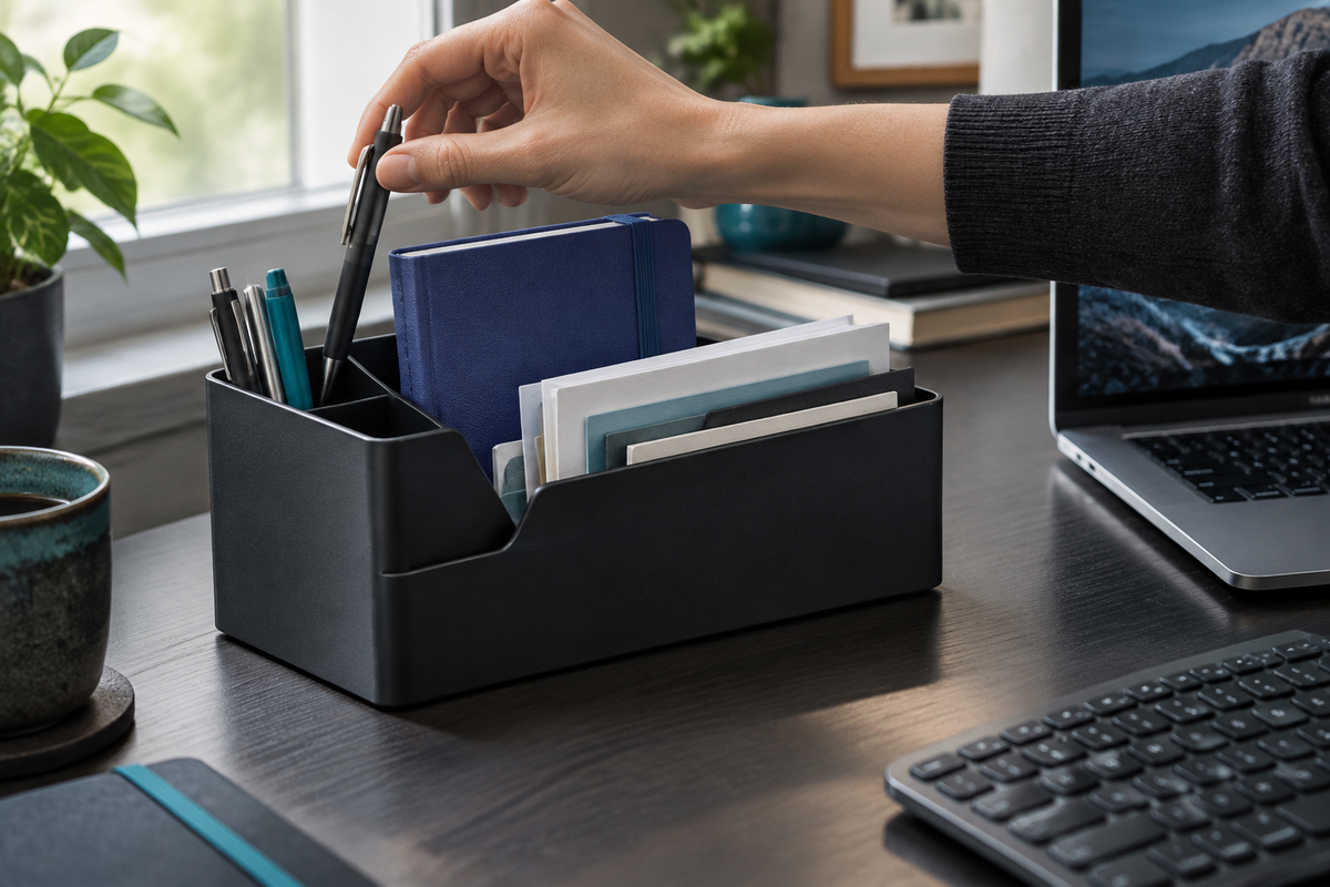 Desk organizers for clutter-free home office setups