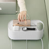 Boîtier de rangement pour multiprises, boîtier de rangement pour câbles, anti-poussière, organiseur de prises de chargeur, bac de rangement pour lignes réseau, gestion des câbles de chargeur