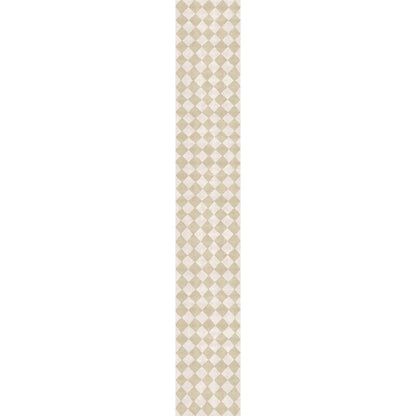 Trestres Checkered Natural & Ivory Rug