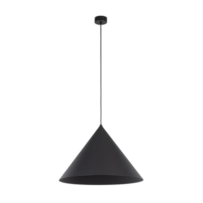 CONO Black Extra Large Modern Minimalist Pendant Light