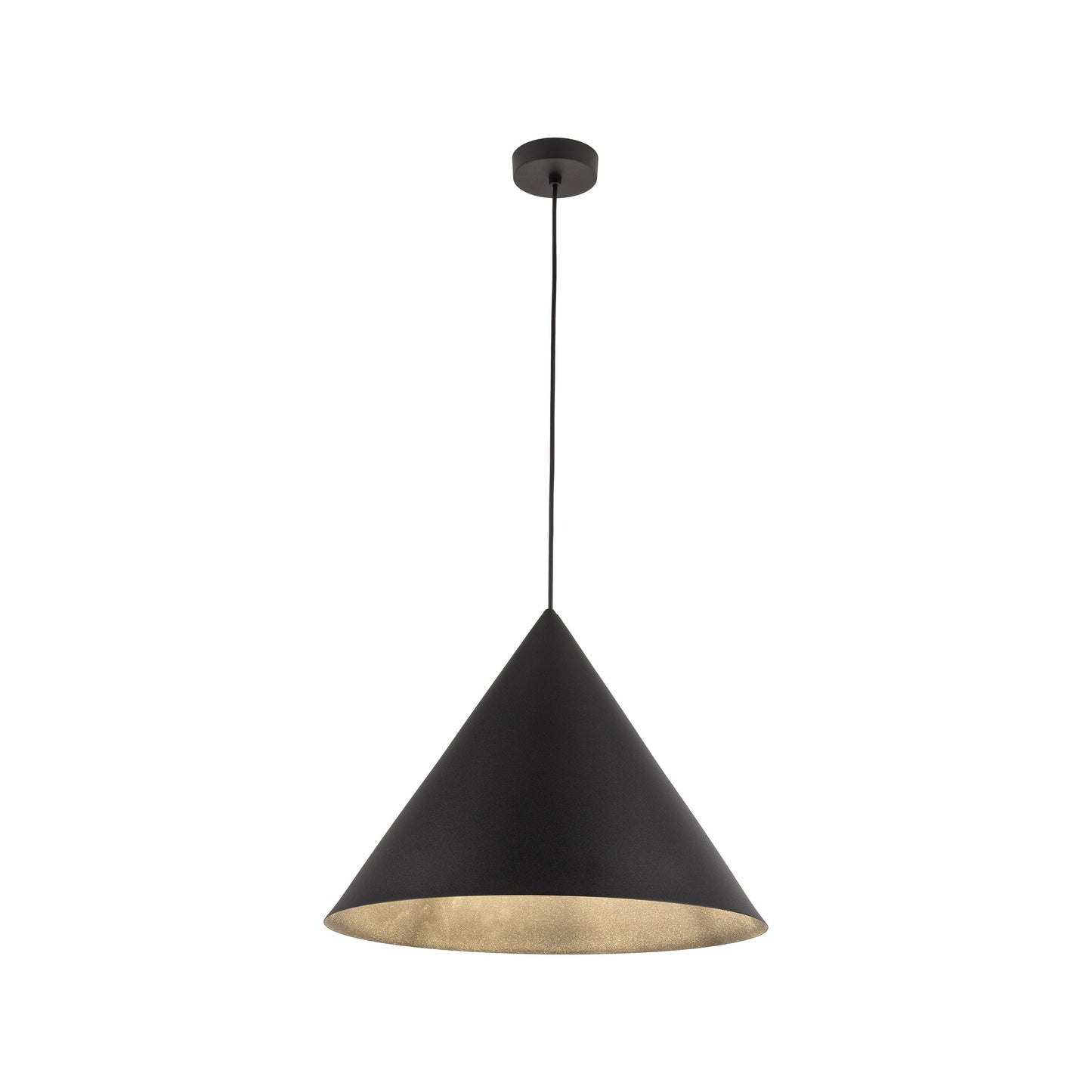 CONO Black Extra Large Modern Minimalist Pendant Light
