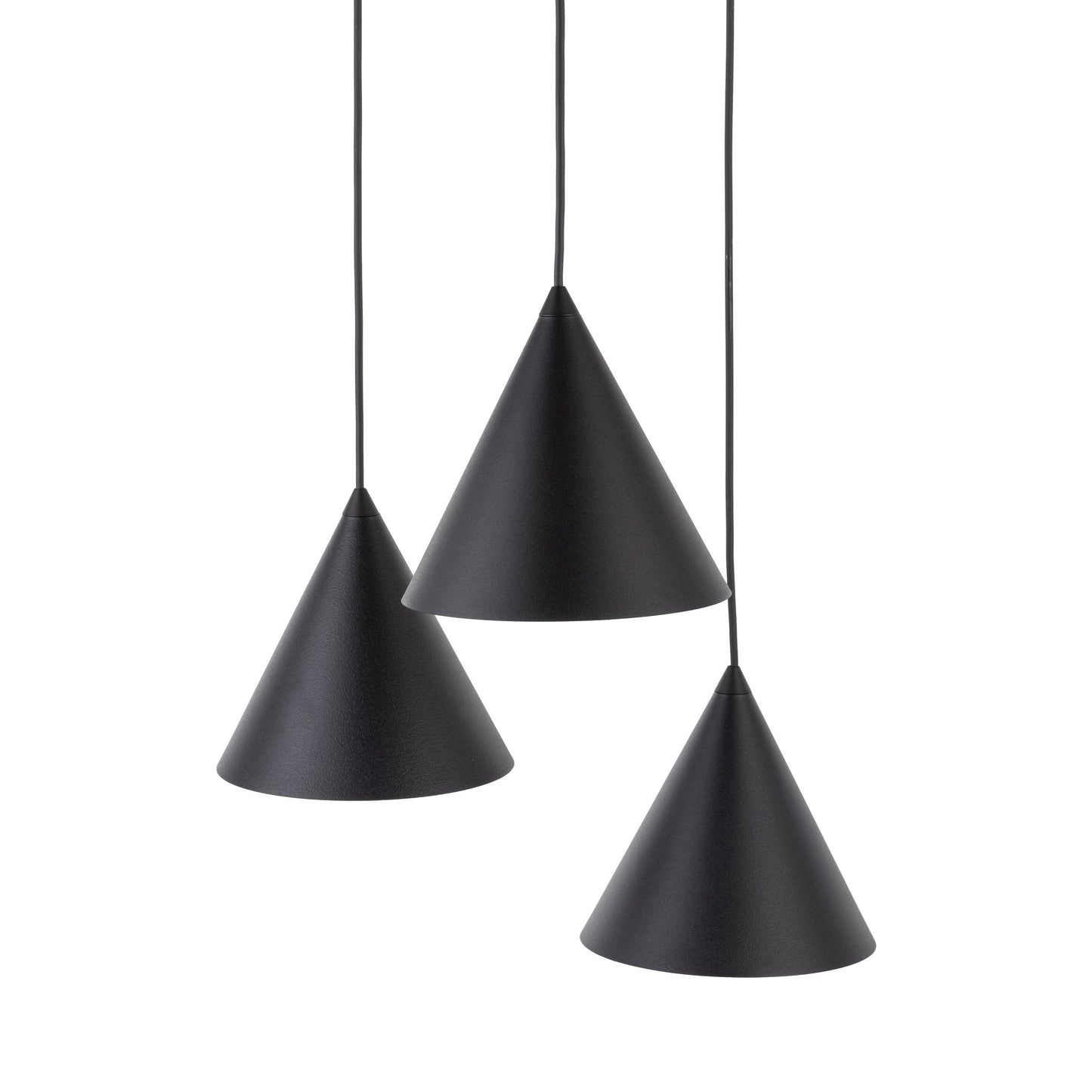 CONO Black Modern Minimalist Pendant Light 3