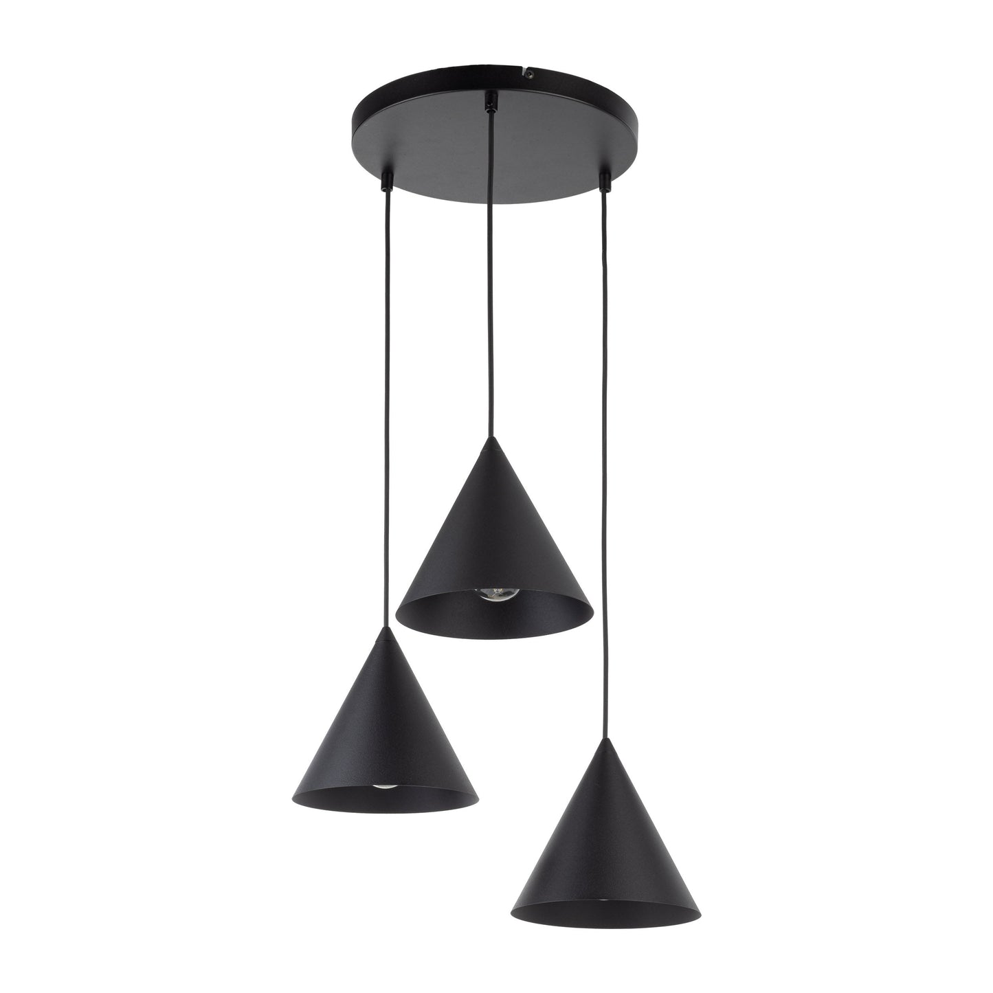 CONO Black Modern Minimalist Pendant Light 3