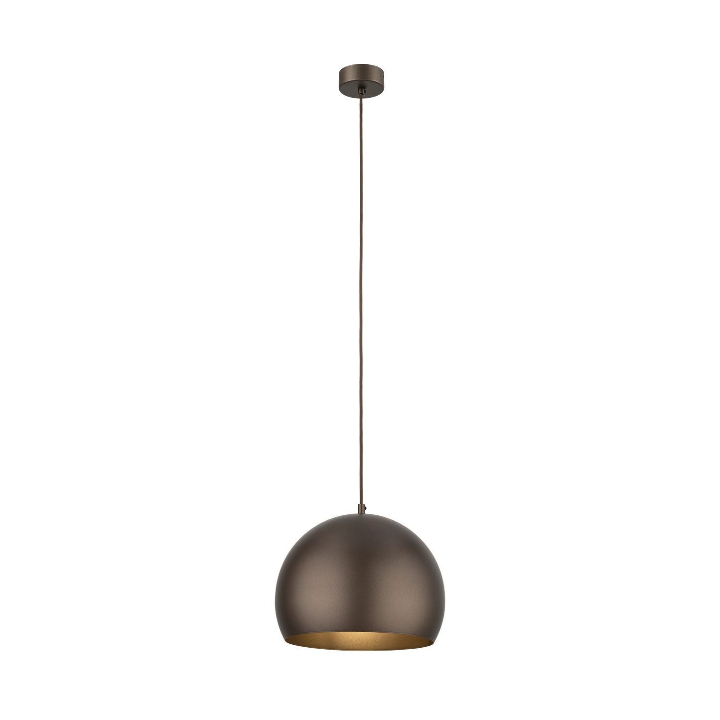 ZOE Brown Mid-Century Modern Pendant Light