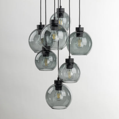 CUBUS Graphite Glass Scandinavian Pendant Light 7