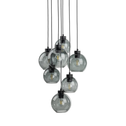 CUBUS Graphite Glass Scandinavian Pendant Light 7