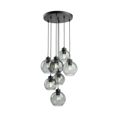 CUBUS Graphite Glass Scandinavian Pendant Light 7