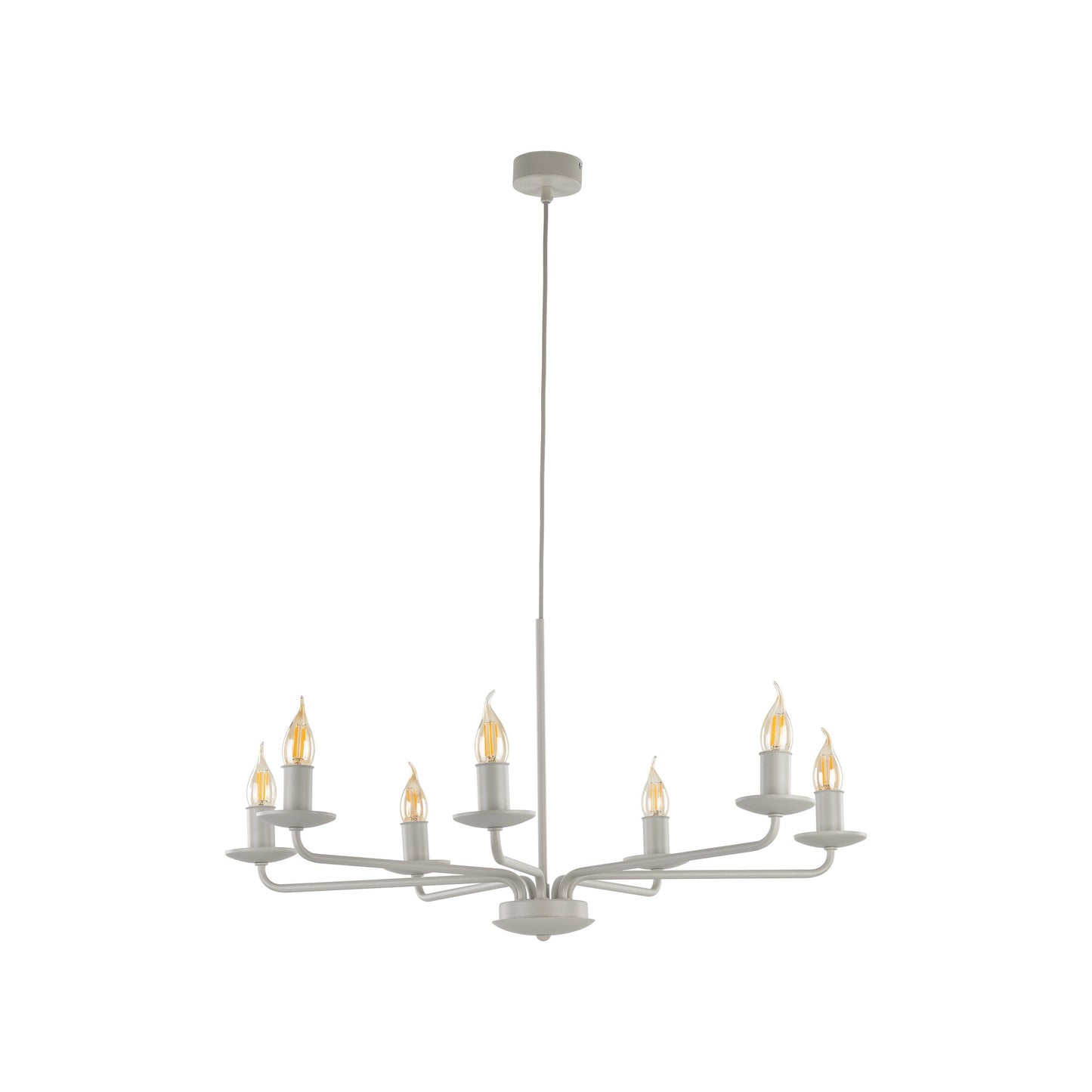 LIMAL White Vintage Candle Pendant Light