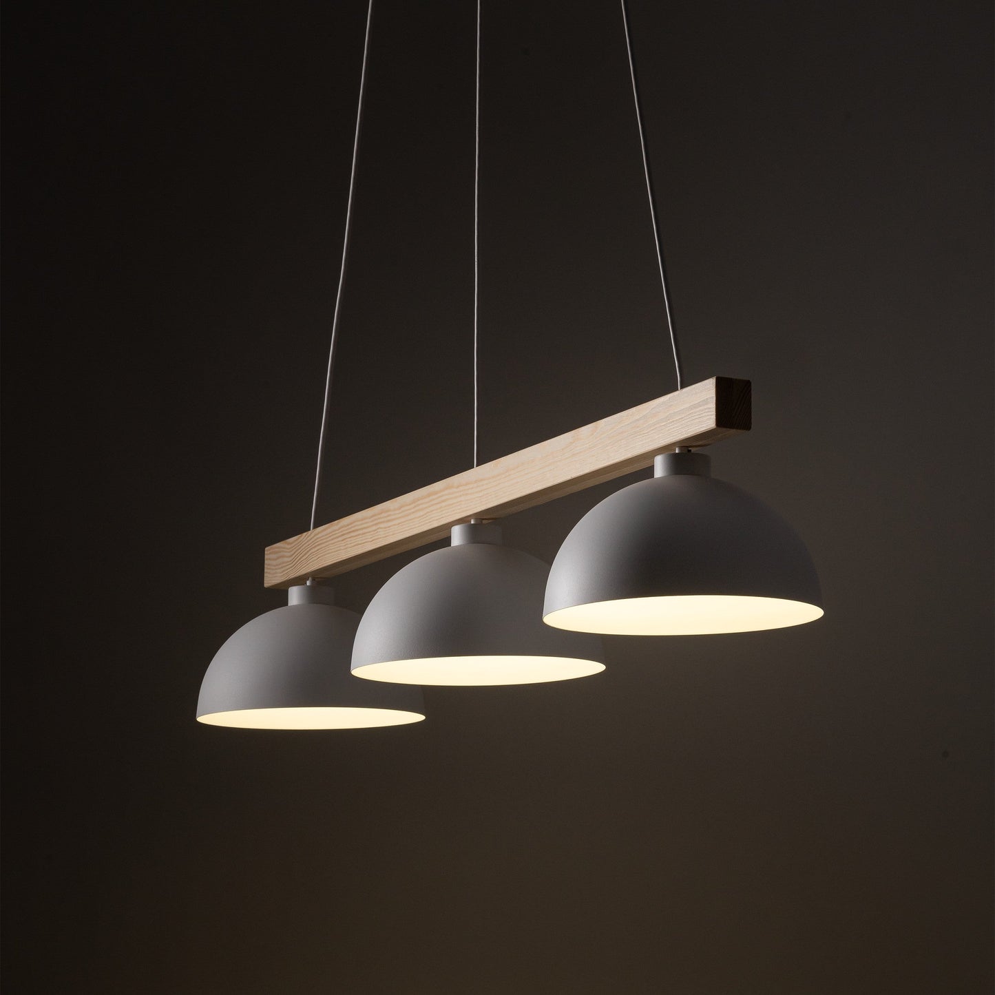 Suspension scandinave blanche OSLO 3