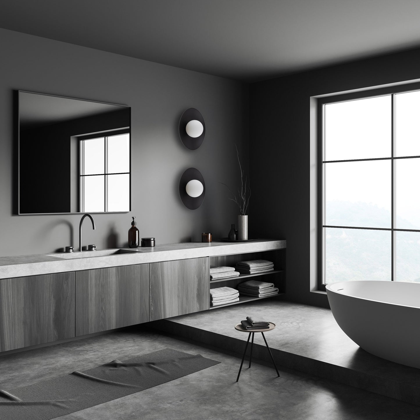 SLATE Scandinavian Wall Sconce Light