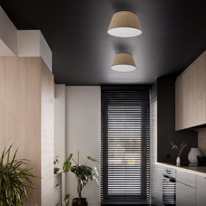 FORMO Linen Flush Mount Light