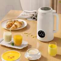 110V-220V 1200ml Soybean Milk Machine Multifunction Juicer Portable Blender Automatic Heat Home Soy Milk Maker Kitchen