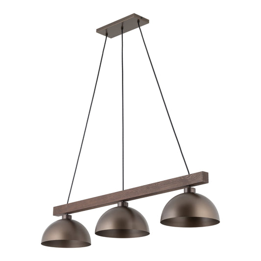 OSLO Brown Scandinavian Pendant Light 3