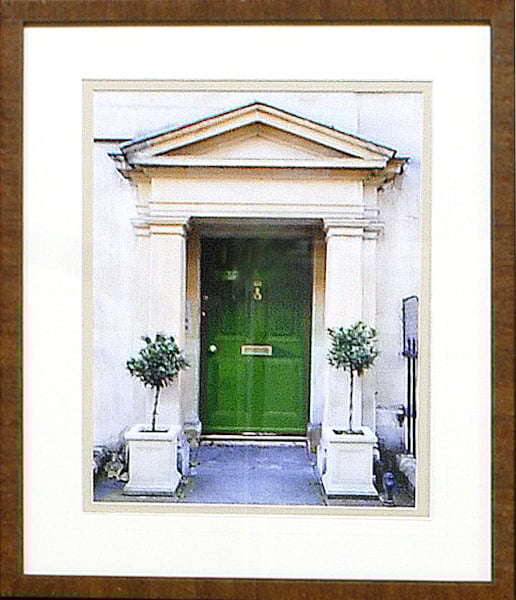 Green Georgian Door Series